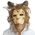 Máscara de látex: belezas e feras para fantasia de carnaval de Halloween