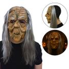 Máscara de Látex Bruxa Velha Realista Xamã Halloween Terror