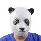 Máscara de látex com cabeça de panda para festa de cosplay de Halloween
