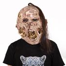 Máscara de látex com rosto podre de zumbi envelhecido para carnaval de Halloween