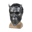 Máscara De Látex De Cosplay De Ghoul Sem Nome Com Faixa De Chifres De Fantasma Para Halloween E