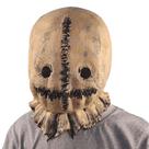 Máscara de látex de espantalho, diversão de festa de cosplay de Halloween