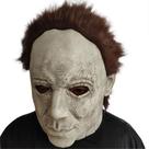 Máscara de látex de Halloween, fantasia de Michael Myers, adereço de festa