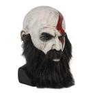 Máscara de látex Gods of War Kratos para fantasia de carnaval de Halloween