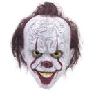 Máscara de látex Halloween Clown Ghost para homens
