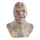 Máscara de látex Rotting Zombie para festas de Halloween e terror