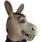 Máscara de látex Shreks Donkey para festa à fantasia de carnaval de Halloween