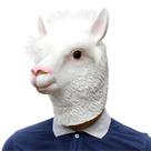 Máscara de látex White Horse para festa à fantasia de carnaval de Halloween