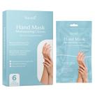 Máscara de mão e luvas hidratantes Bayside para pele seca, 6 pares Máscara de mão e luvas hidratantes Bayside para pele seca, 6 pares