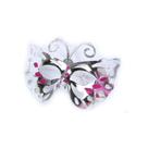 Máscara de maquiagem de meio rosto Princess Butterfly para festa infantil
