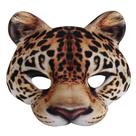 Máscara de máscara de meia face Hosfairy Animal Leopard Halloween