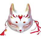 Máscara de meia face Traditional Fox Spirit Cosplay Performan