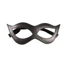 Máscara De Meio Rosto Em Couro PU Preto Com Faixa Elástica, Máscara De Olhos Para Cosplay, Máscara De Meio Rosto Em Couro PU Preto Com Faixa Elástica, Máscara De Olhos Para Cosplay,