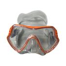 Máscara de Mergulho com Snorkel - Adulto, Silicone, à Prova d'Água e com Proteção UV