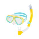 Máscara de mergulho com snorkel Speedo Unissex para crianças e antiembaçantes