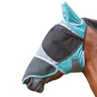 Máscara de mosca Shires Fly Guard Deluxe com orelhas e nariz para pônei Máscara de mosca Shires Fly Guard Deluxe com orelhas e nariz para pônei