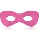 Máscara de olhos amscan Super Hero Domino Pink Fabric