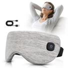 Máscara de olhos aquecida COMFYTHERA sem fio para olhos secos (cinza)