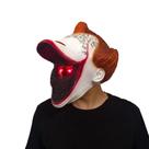 Máscara de palhaço Pennywise com olhos iluminados por LED para o Halloween