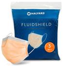 Máscara de procedimento descartável HALYARD FLUIDSHIELD 3 Nível 3 Máscara de procedimento descartável HALYARD FLUIDSHIELD 3 Nível 3