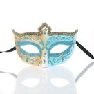 Máscara de renda para festas de máscaras com conjunto de strass para mulheres