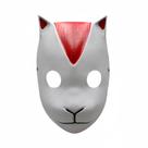 Máscara de resina Naruto Fox Konoha Anbu Black Ops Cosplay