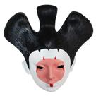 Máscara de robô Geisha Ghost in the Shell em resina para cosplay