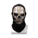 Máscara De Silicone De Caveira Call of Duty 2 Ghost Face Para Passeios Ao Ar Livre E Festa De