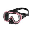 Máscara De Snorkel Ajustável Para Crianças Com 3 Janelas, Visão Ampla HD, Máscara De Mergulho Com