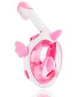 Máscara de snorkel Flyboo Full Face para crianças com vista panorâmica de 180
