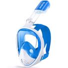 Máscara de snorkel Greatever Full Face com sistema respiratório de topo seco