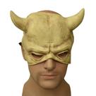 Máscara de telefone preta com capuz de látex de Halloween Cosplay Creepy