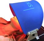 Máscara de terapia de luz facial LED ZOVIE Photons Flex Navy-Blue