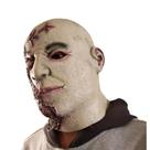 Máscara de terror: rosto queimado, Halloween, festa de cosplay, látex