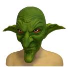 Máscara de terror Scary Green Goblin Latex Full Head para adulto