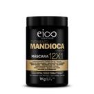 Máscara de Tratamento Capilar 1kg Tratamento Mandioca 12x1 Eico