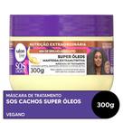 Máscara de Tratamento SOS Cachos Manteiga Extranutritiva Super Óleos Salon Line 300g