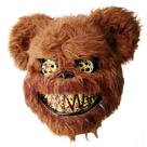 Máscara de urso assustador BESSEEK Halloween Bloody Plush para adultos