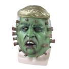 Máscara de vírus Halloween Cosplay Horror Trump Latex Green