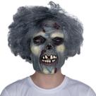 Máscara de zumbi, terror, Halloween, salas de fuga e casas mal-assombradas