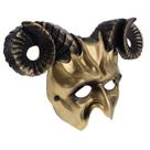 Máscara decorativa Gogogmee Halloween Horn Ox Skull Mask