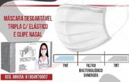 Máscara desc. tripla c/ elástico Branca com Anvisa c/ 50 unidades - Medihosp Máscara desc. tripla c/ elástico Branca com Anvisa c/ 50 unidades - Medihosp