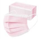 Máscara Descartável Cirúrgica Tripla Com Elástico - 50 un - Mascara confortavel - Caixa de máscara - Rosa