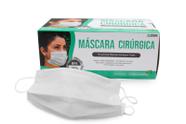 Máscara Descartável Tripla Camada Consolidada com Elástico e Clip Nasal - MEDPROTED