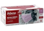 Mascara descartavel tripla rosa 50un vabene Mascara descartavel tripla rosa 50un vabene