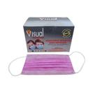 Máscara Descartável Tripla Rosa Infantil Visual com 25 unidades Máscara Descartável Tripla Rosa Infantil Visual com 25 unidades