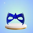 Máscara do Robin 3D Cosplay e Decoração Geek -