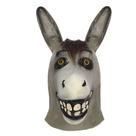 Máscara Donkey Halloween Resina Animal Realista 27x35x35cm