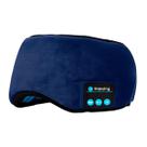 Máscara Dormir Sem Fio Fone De Ouvido Bluetooth Musica Viagem Tecido Fino