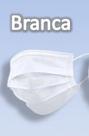 Mascara dupla c/ elastico infantil branca c/ 25 unid protect
